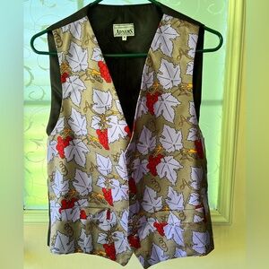 Vintage Men’s M vest. Sue Brinkhurst design for Adnams Wine Merchants.